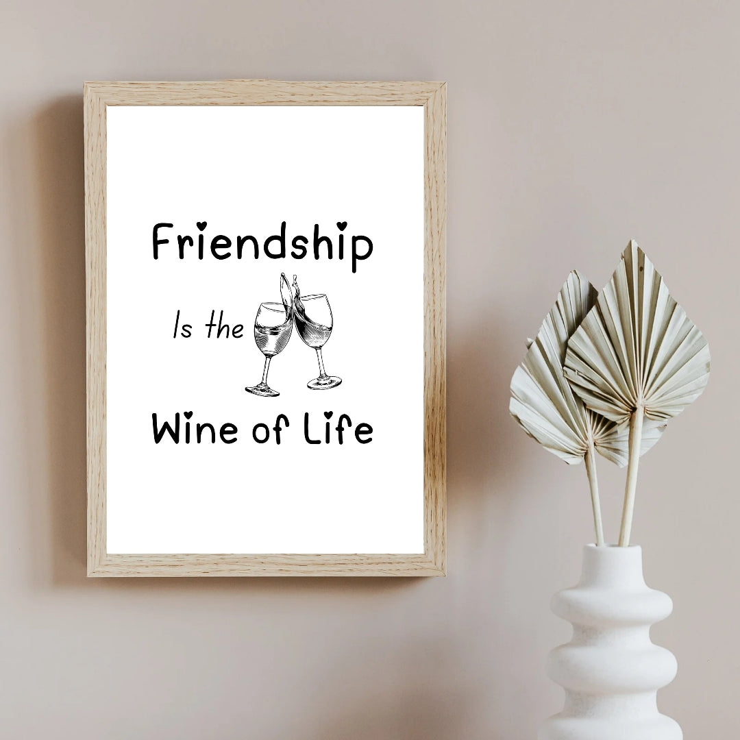 Friendship Quote Printable Wall Art