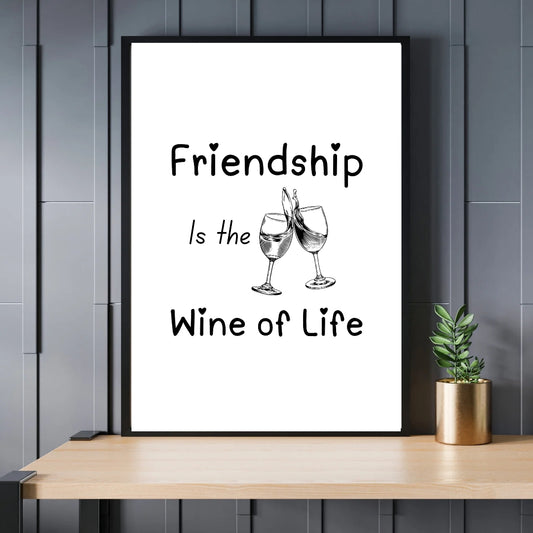 Friendship Quote Printable Wall Art