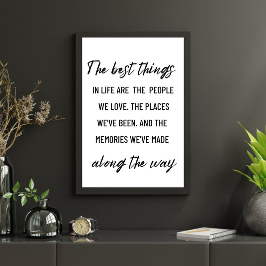 Timeless Life Quote Printable Wall Art